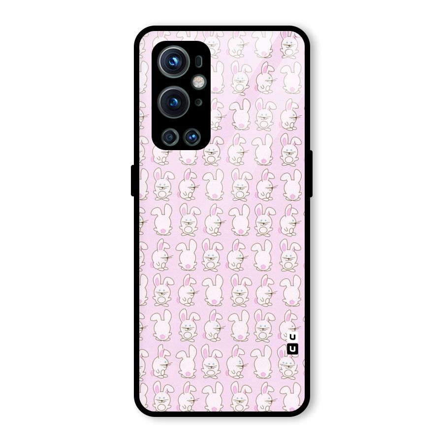 Bunny Cute Glass Back Case for OnePlus 9 Pro