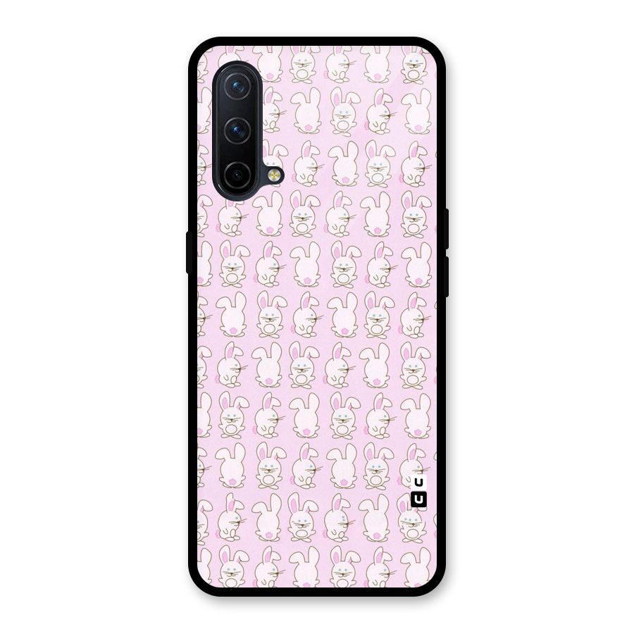 Bunny Cute Glass Back Case for OnePlus Nord CE 5G