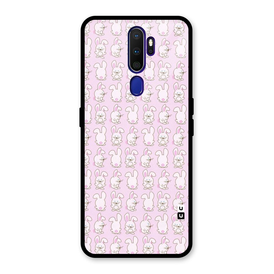 Bunny Cute Glass Back Case for Oppo A9 (2020)