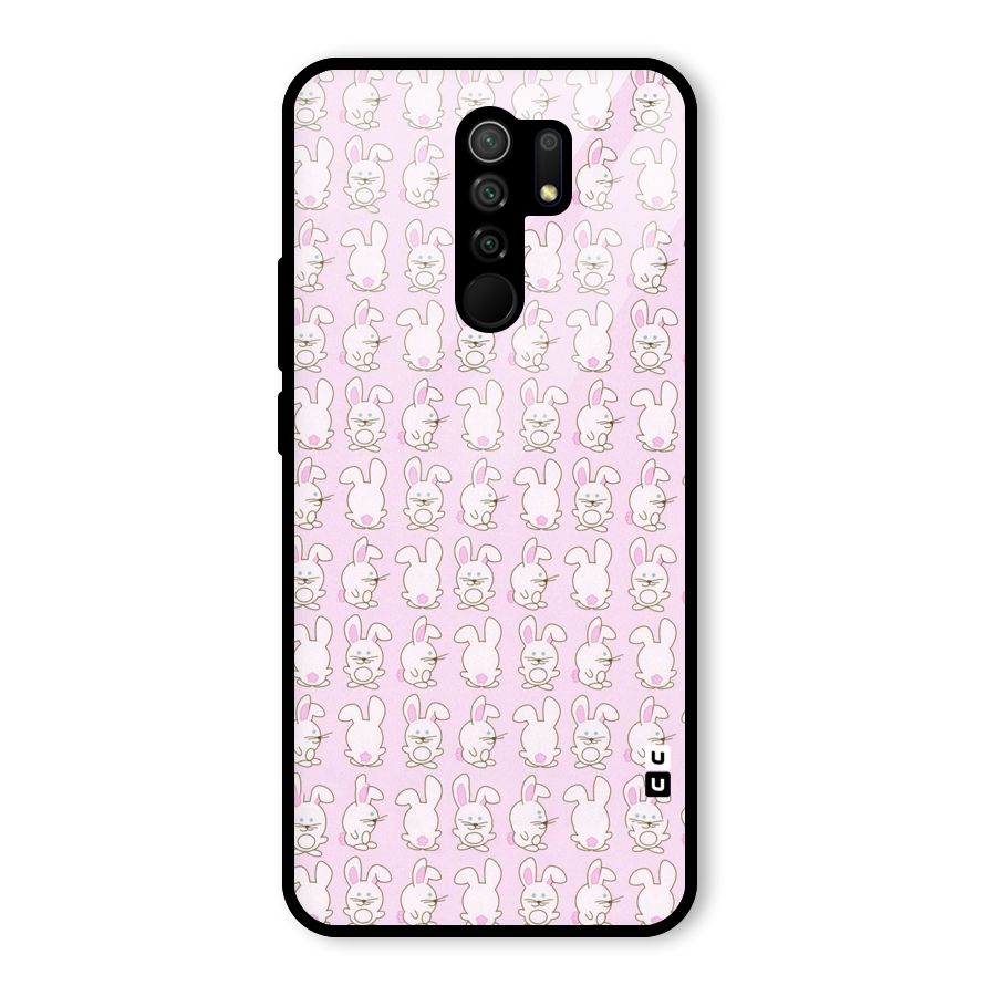 Bunny Cute Glass Back Case for Poco M2