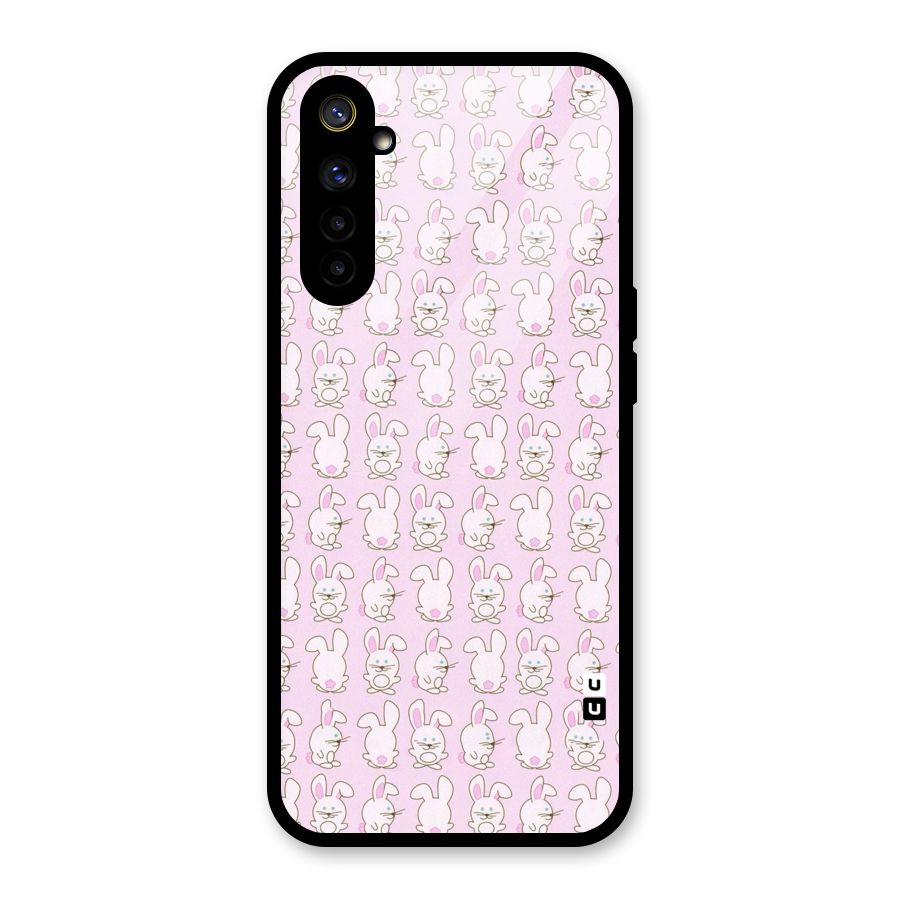Bunny Cute Glass Back Case for Realme 6i