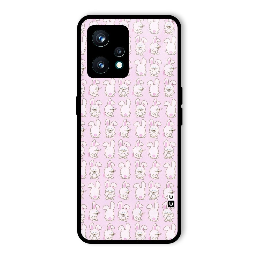 Bunny Cute Glass Back Case for Realme 9 Pro Plus 5G