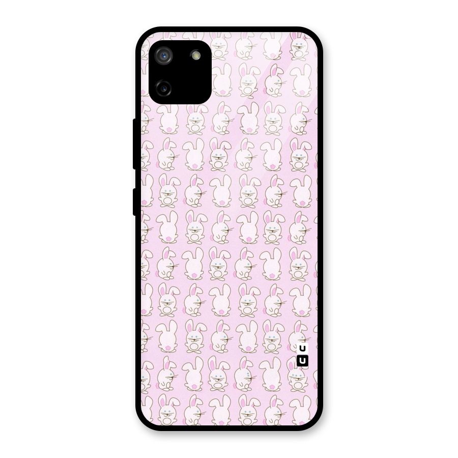 Bunny Cute Glass Back Case for Realme C11