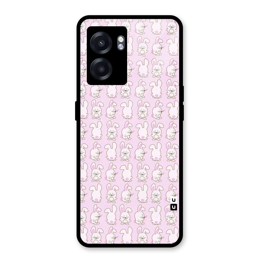 Bunny Cute Glass Back Case for Realme Narzo 50 5G