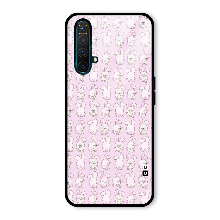 Bunny Cute Glass Back Case for Realme X3