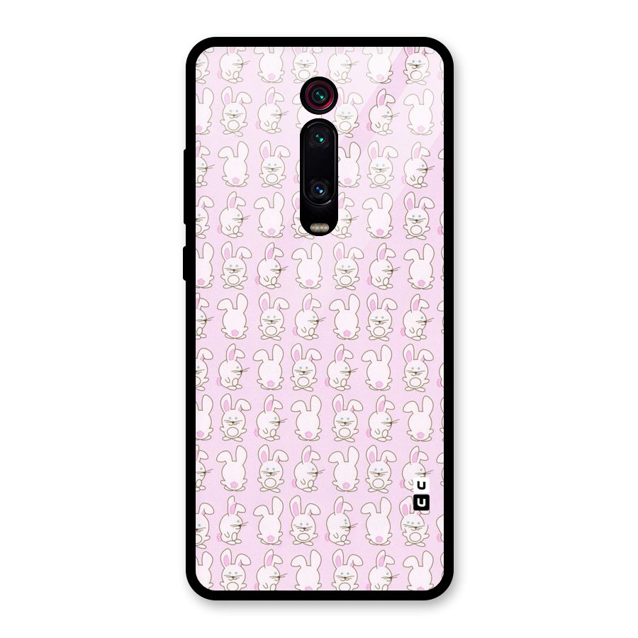 Bunny Cute Glass Back Case for Redmi K20