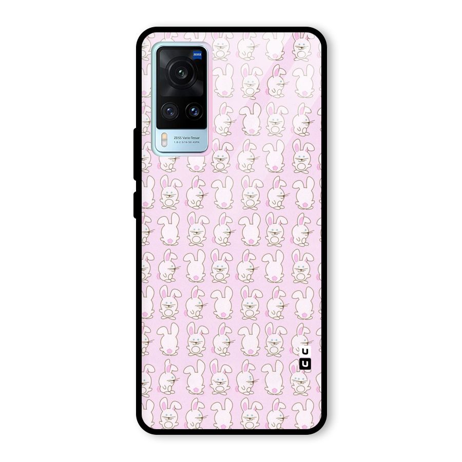 Bunny Cute Glass Back Case for Vivo X60