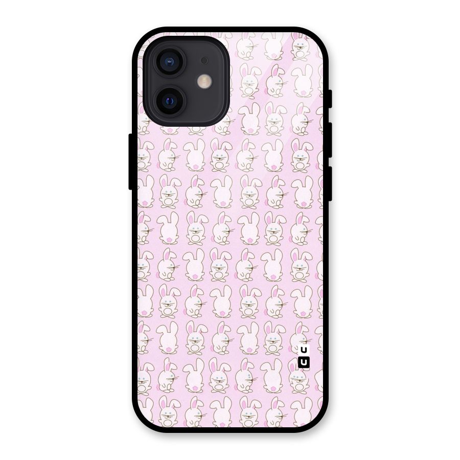 Bunny Cute Glass Back Case for iPhone 12