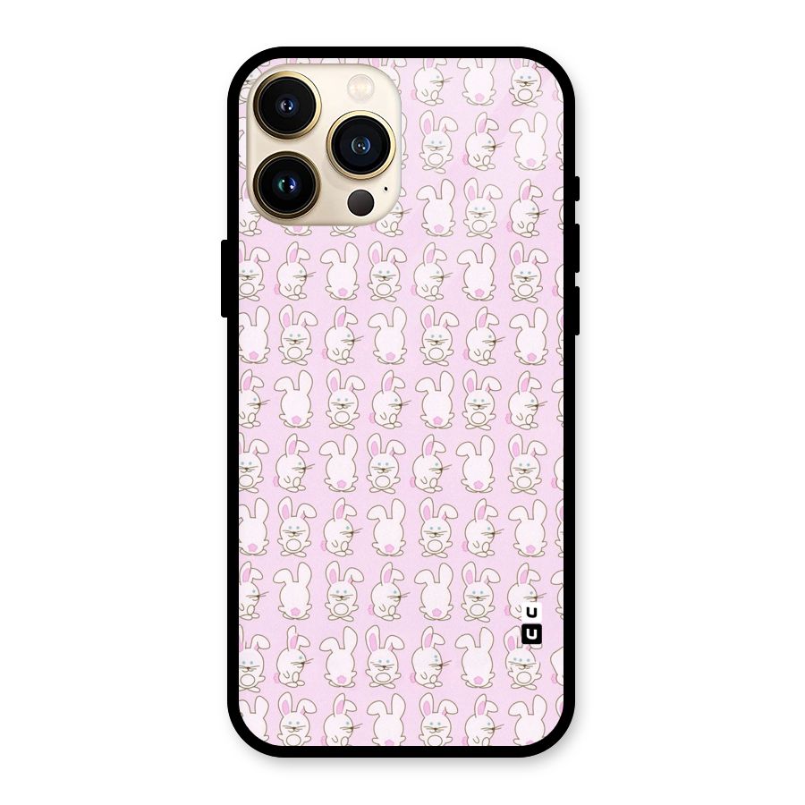 Bunny Cute Glass Back Case for iPhone 13 Pro Max