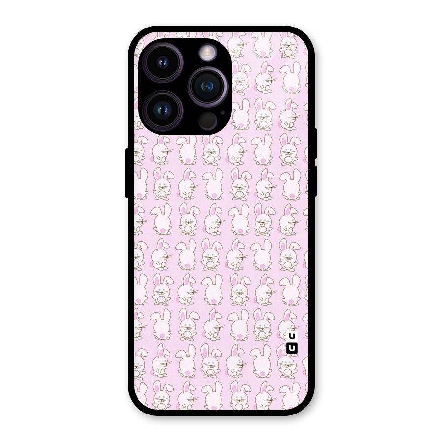 Bunny Cute Glass Back Case for iPhone 14 Pro Max