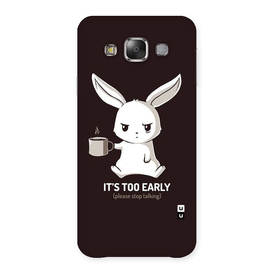 Bunny Early Back Case for Galaxy E7