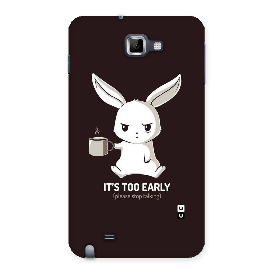 Bunny Early Back Case for Galaxy Note