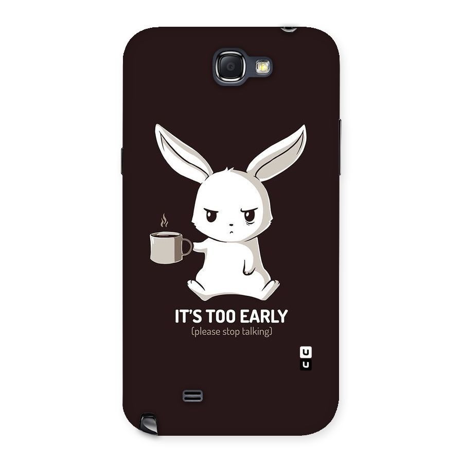 Bunny Early Back Case for Galaxy Note 2