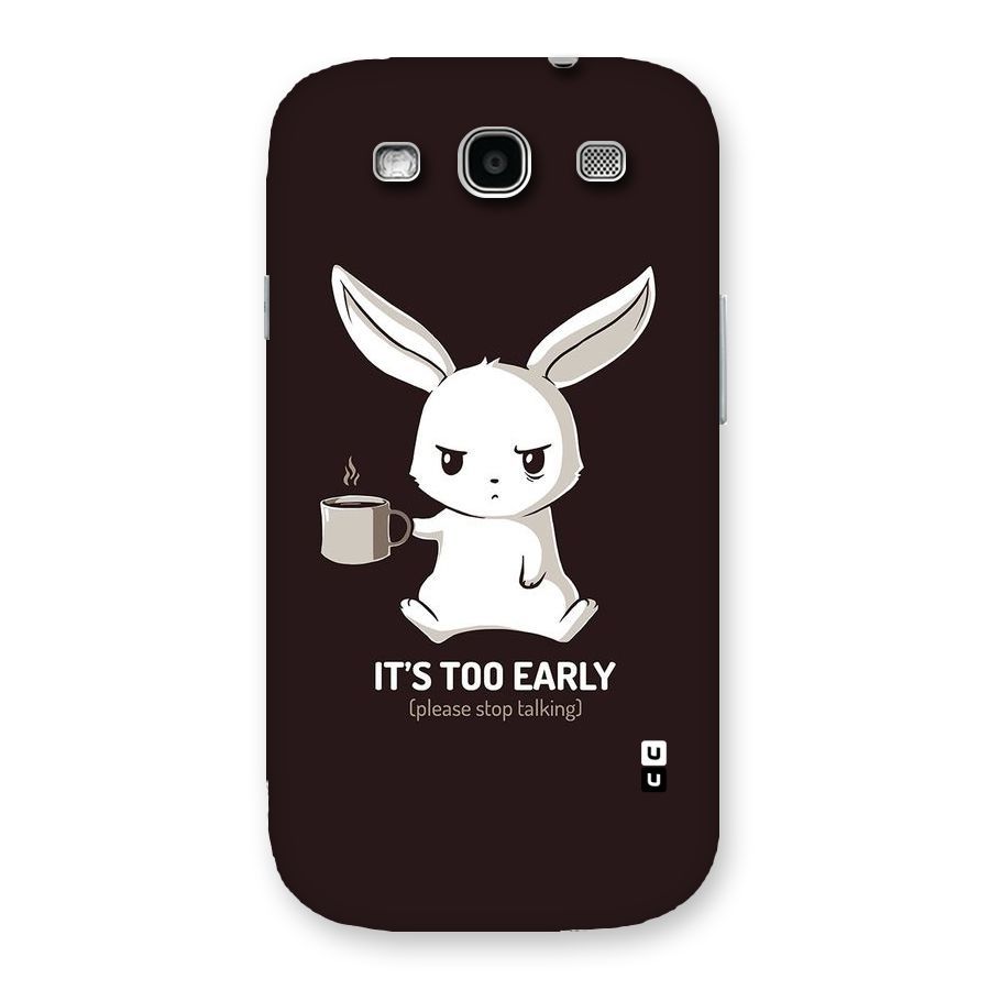 Bunny Early Back Case for Galaxy S3
