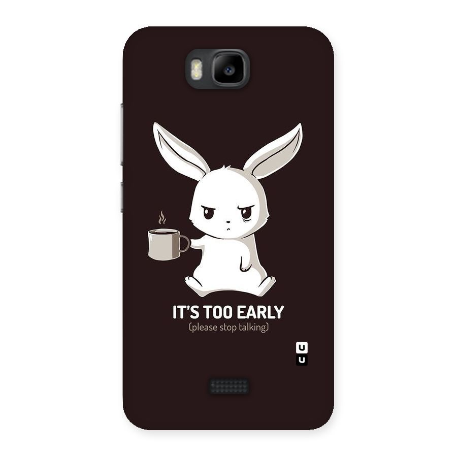 Bunny Early Back Case for Honor Bee