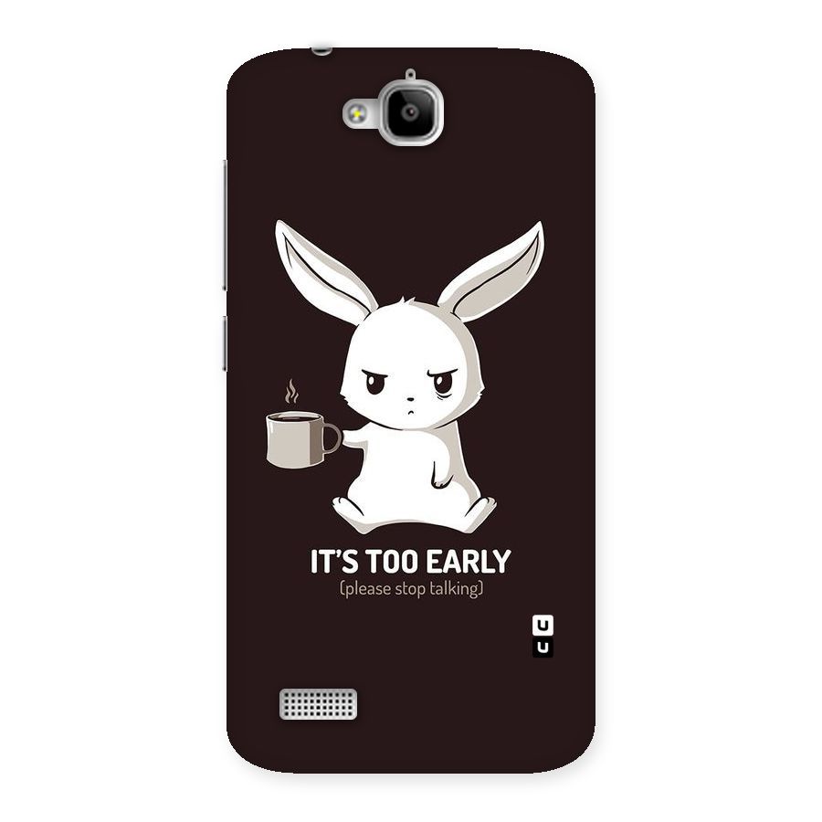 Bunny Early Back Case for Honor Holly