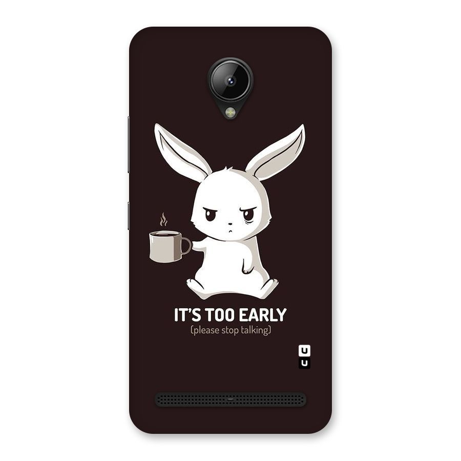 Bunny Early Back Case for Lenovo C2