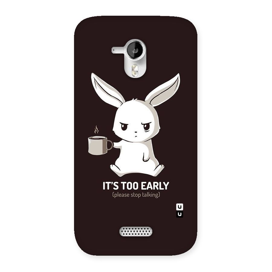 Bunny Early Back Case for Micromax Canvas HD A116