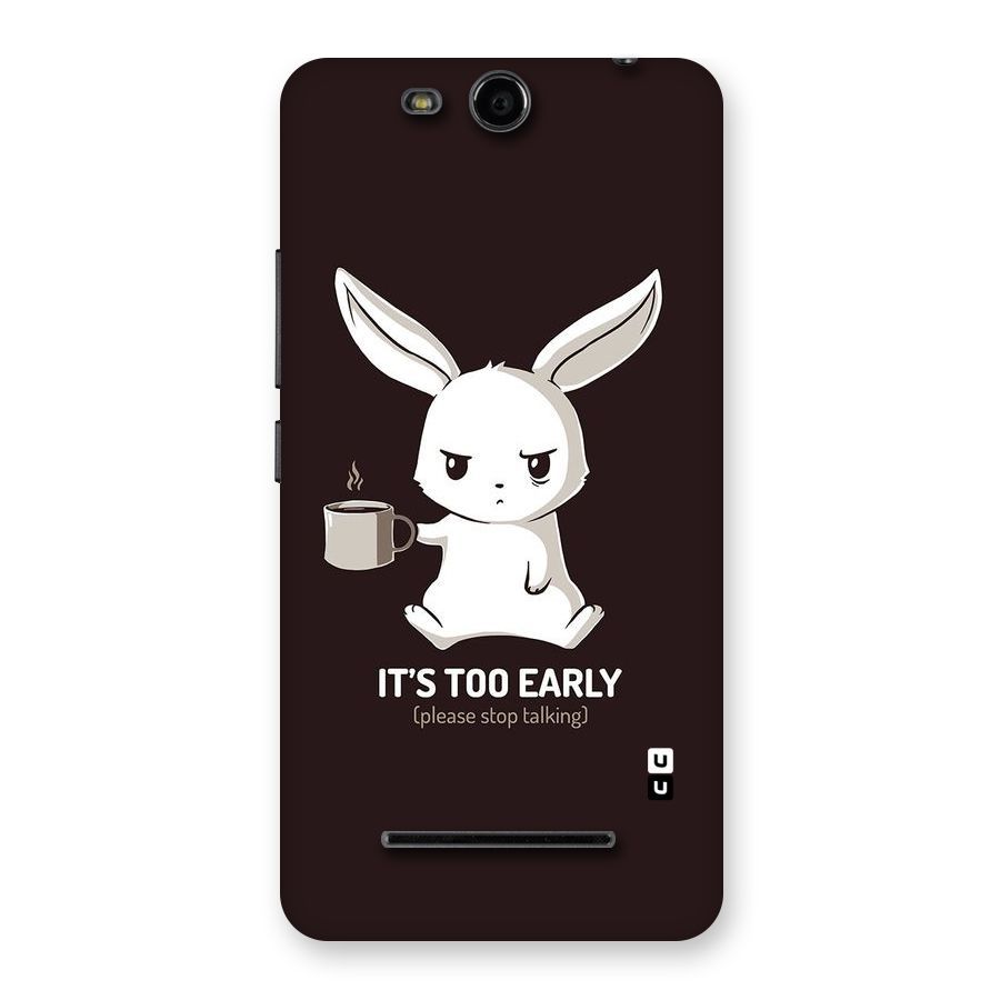 Bunny Early Back Case for Micromax Canvas Juice 3 Q392