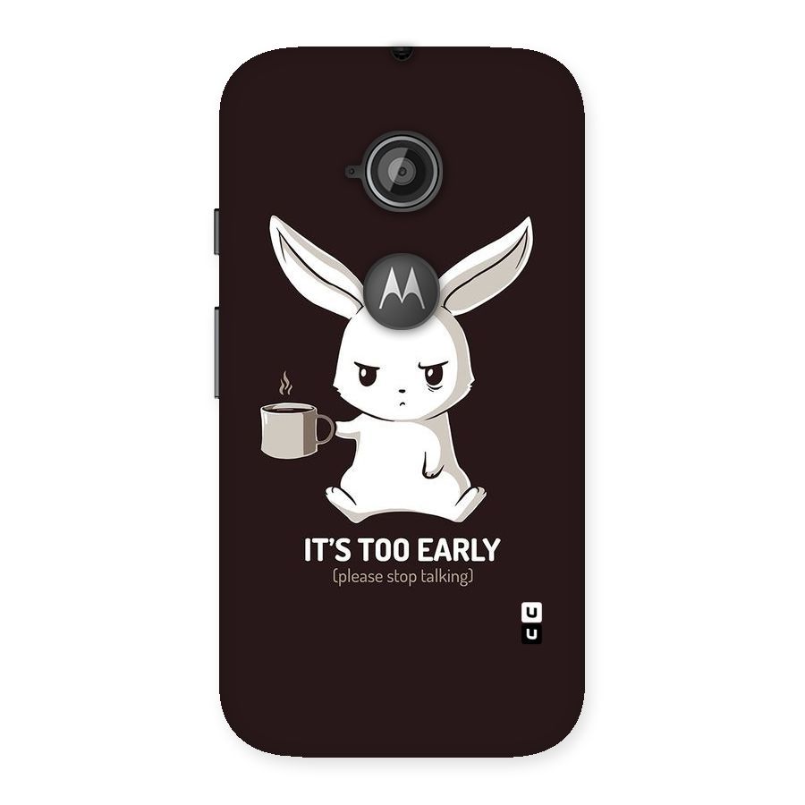 Bunny Early Back Case for Moto E 2nd Gen
