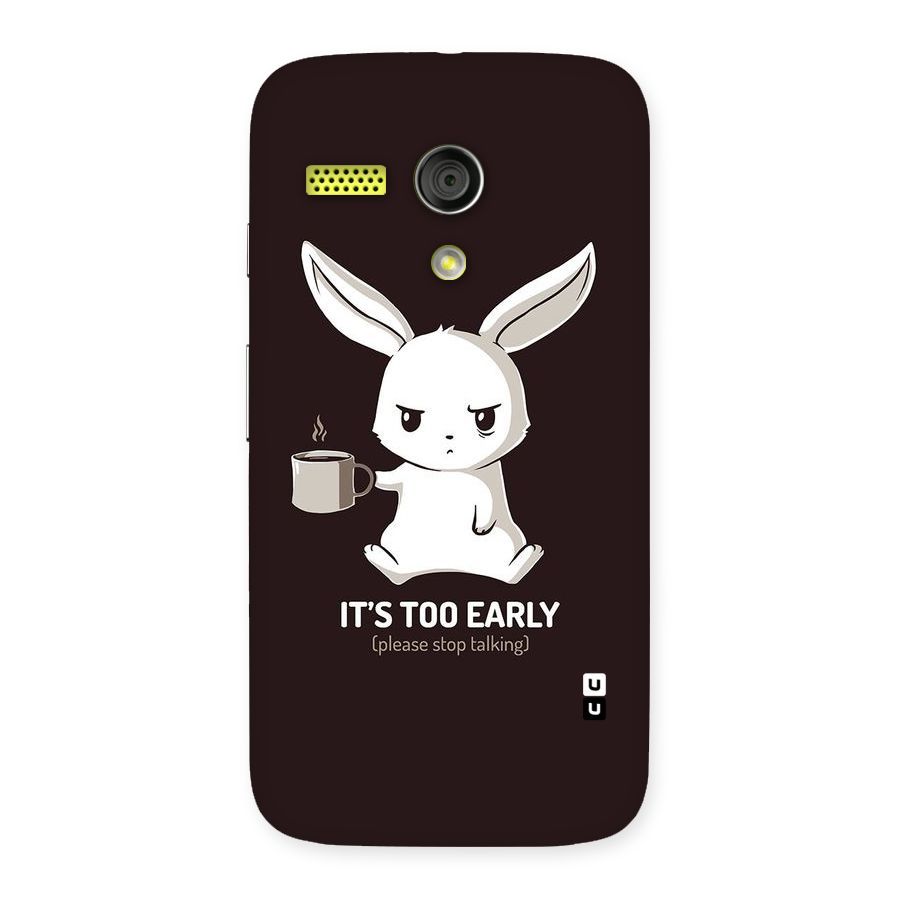 Bunny Early Back Case for Moto G