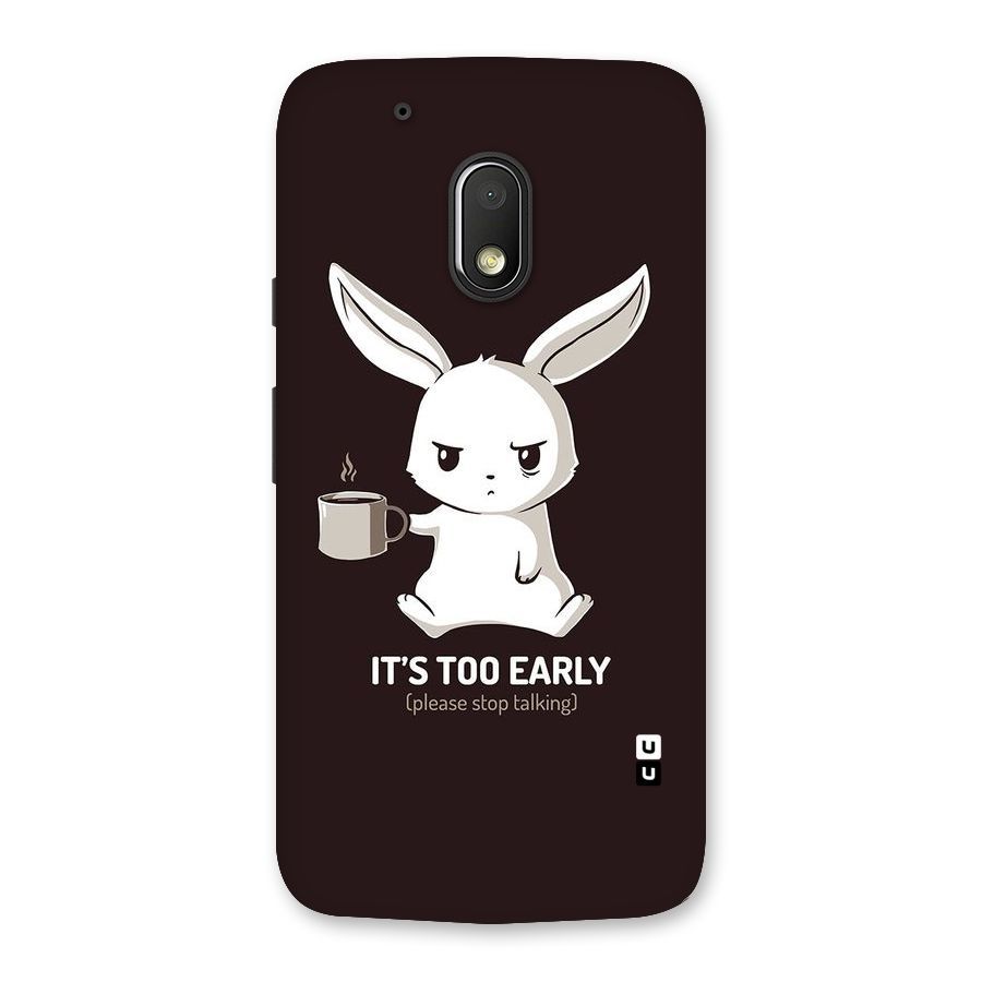 Bunny Early Back Case for Moto G4 Play