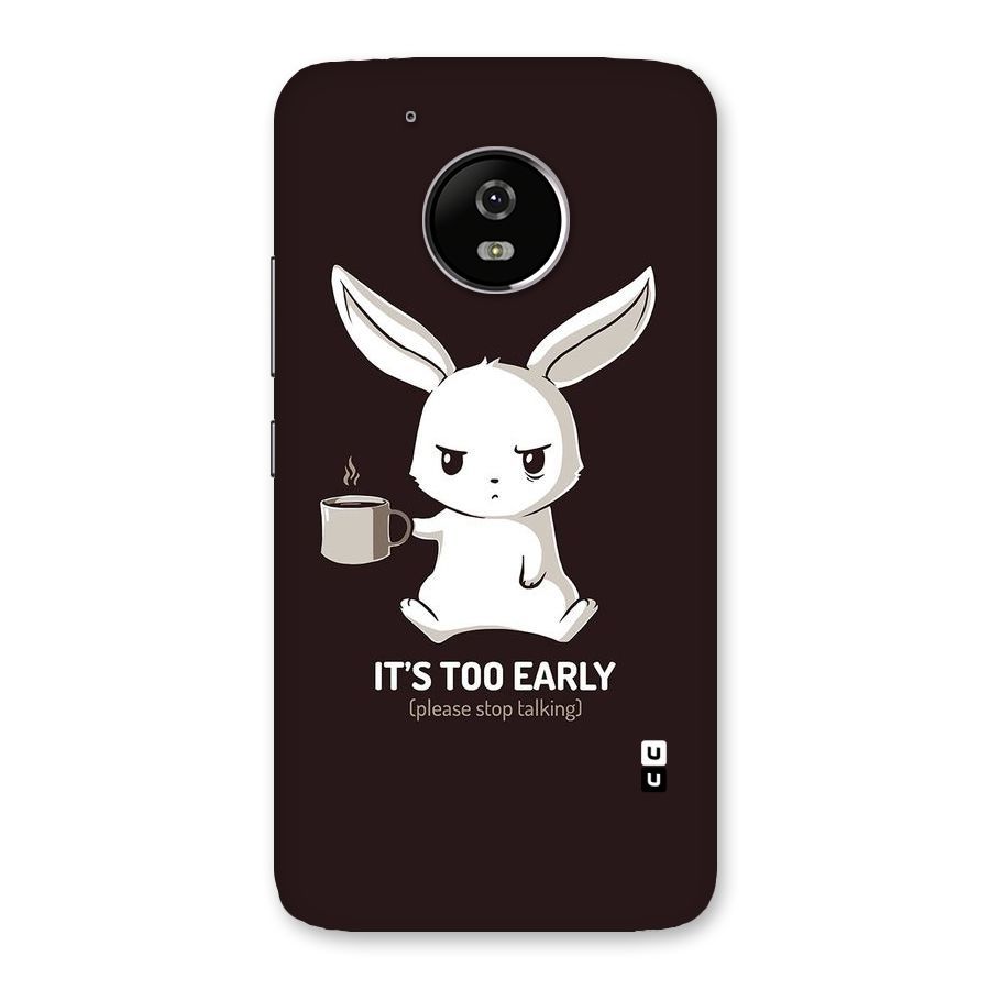 Bunny Early Back Case for Moto G5
