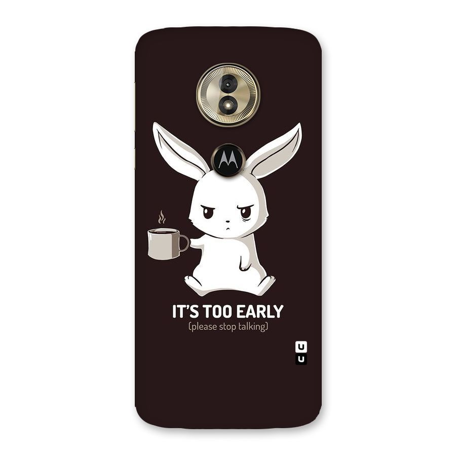Bunny Early Back Case for Moto G6 Play