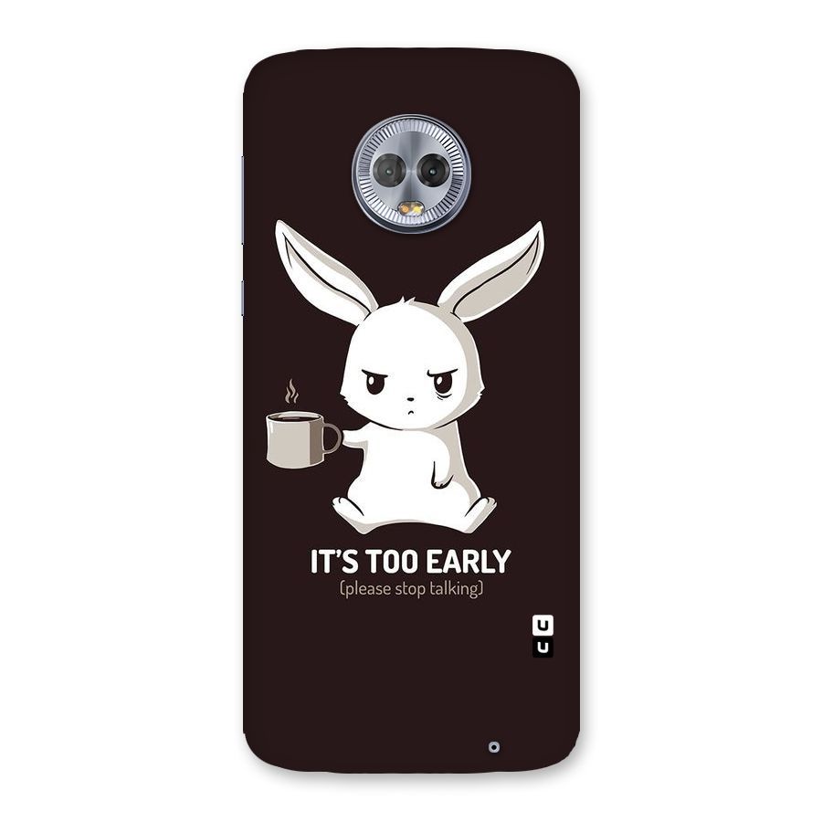 Bunny Early Back Case for Moto G6 Plus