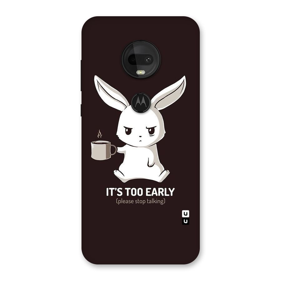 Bunny Early Back Case for Moto G7