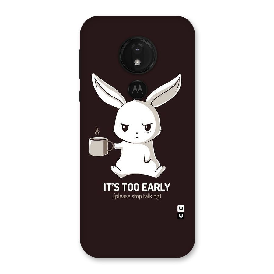 Bunny Early Back Case for Moto G7 Power