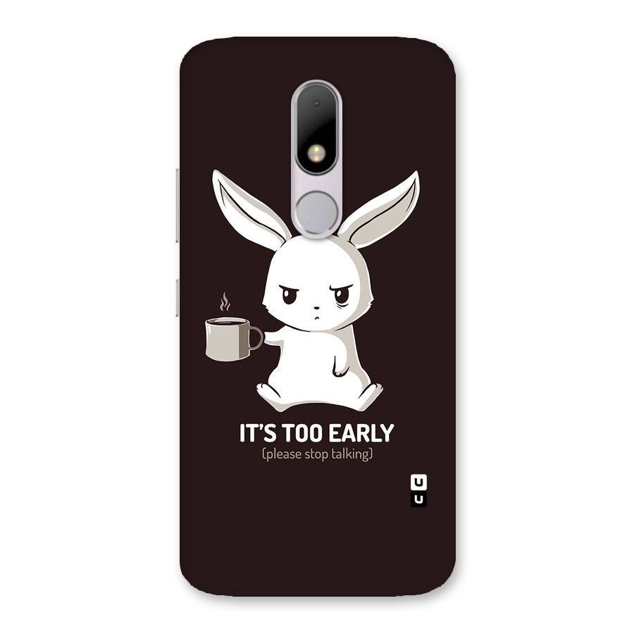 Bunny Early Back Case for Moto M
