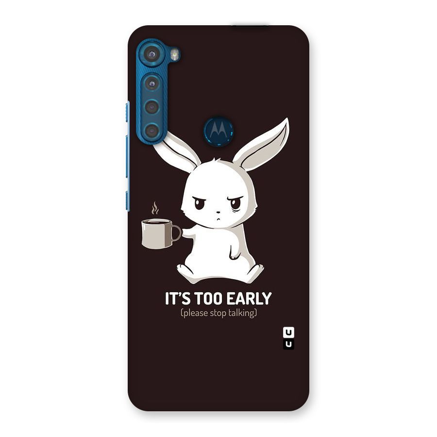 Bunny Early Back Case for Motorola One Fusion Plus
