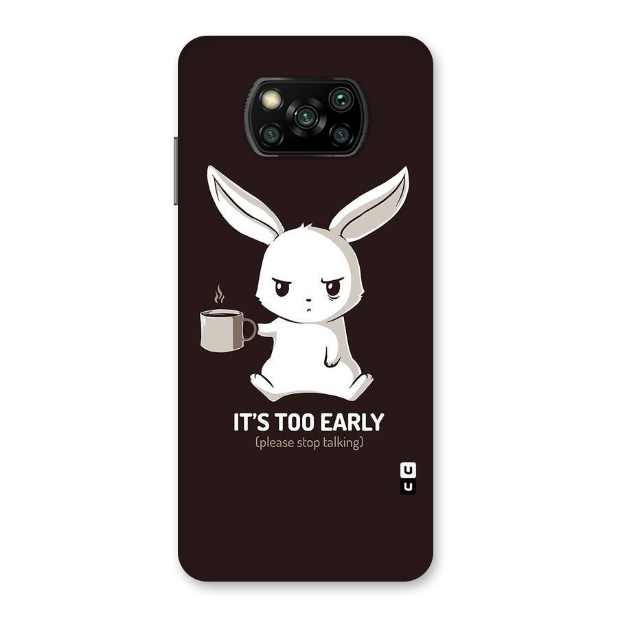 Bunny Early Back Case for Poco X3