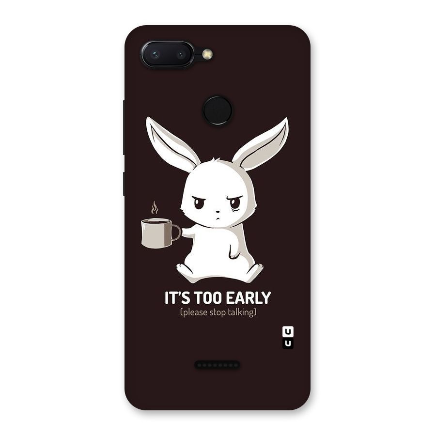 Bunny Early Back Case for Redmi 6