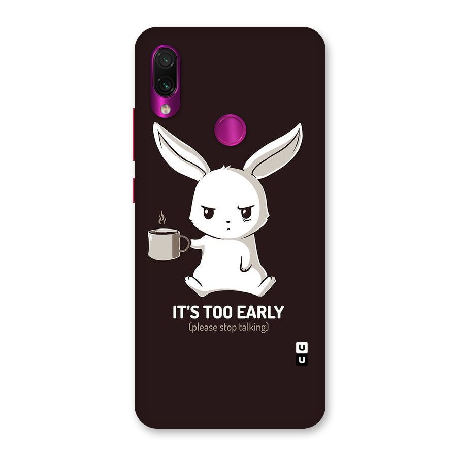 Bunny Early Back Case for Redmi Note 7 Pro