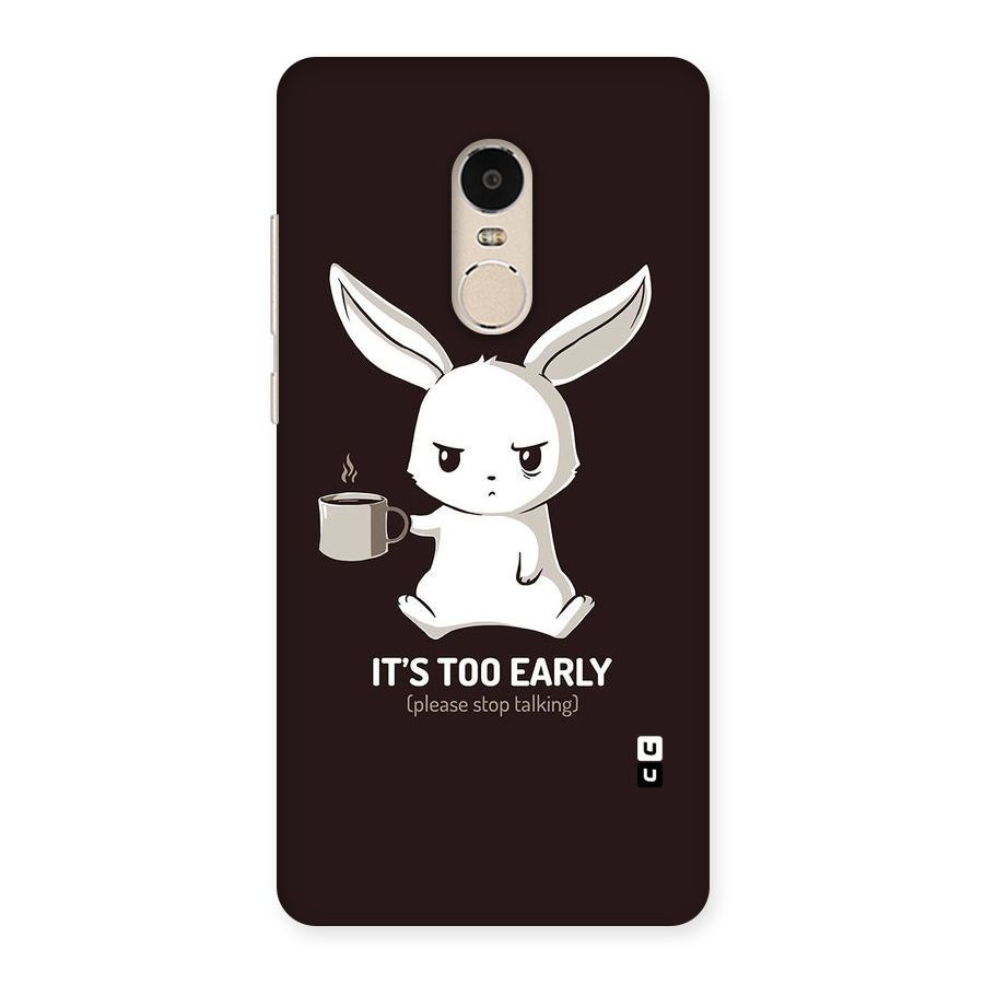 Bunny Early Back Case for Xiaomi Redmi Note 4