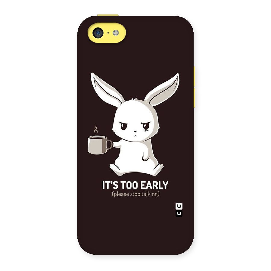 Bunny Early Back Case for iPhone 5C