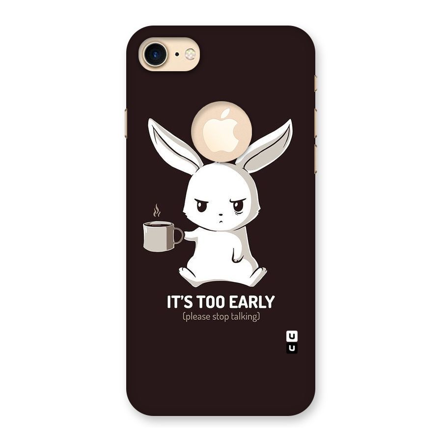 Bunny Early Back Case for iPhone 7 Logo Cut