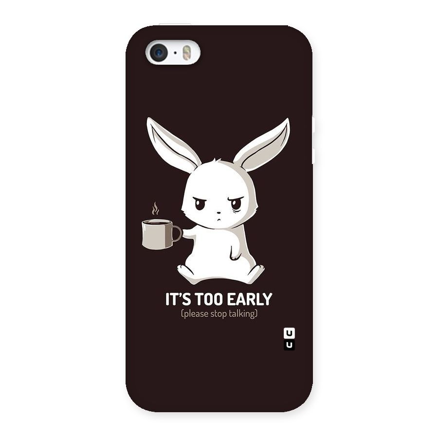 Bunny Early Back Case for iPhone SE