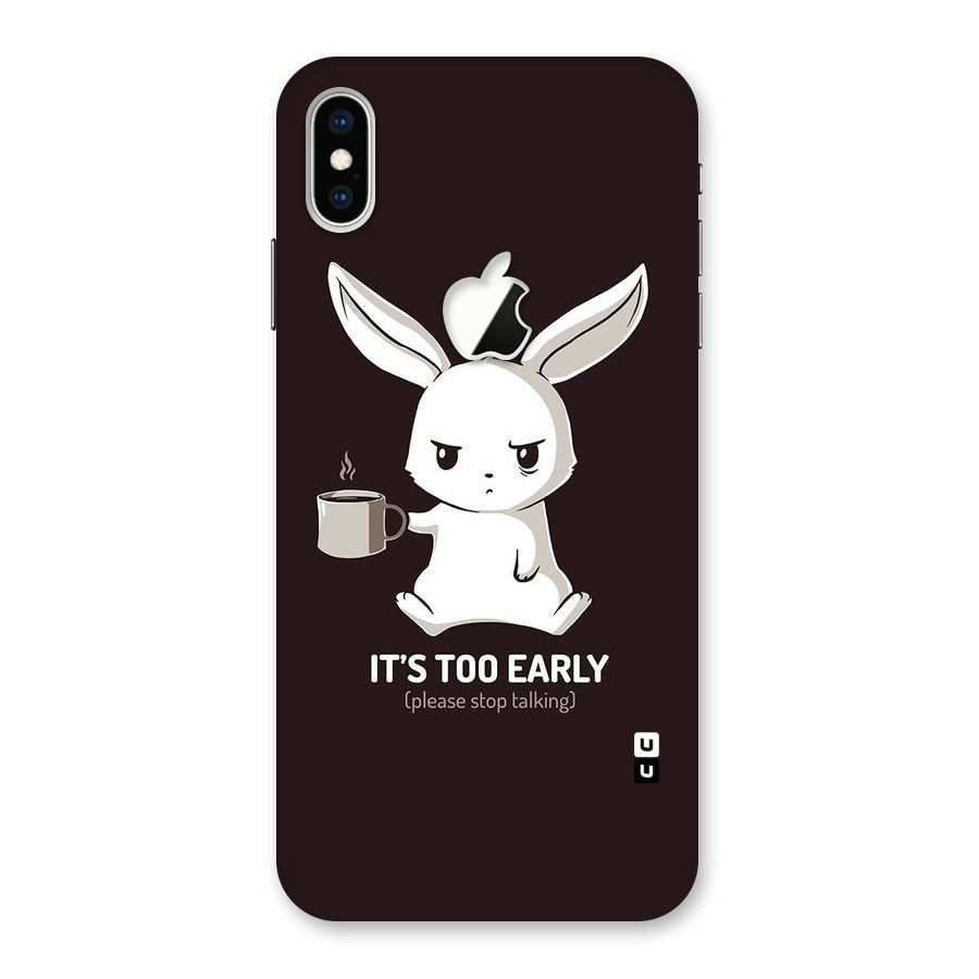 Bunny Early Back Case for iPhone XS Max Apple Cut