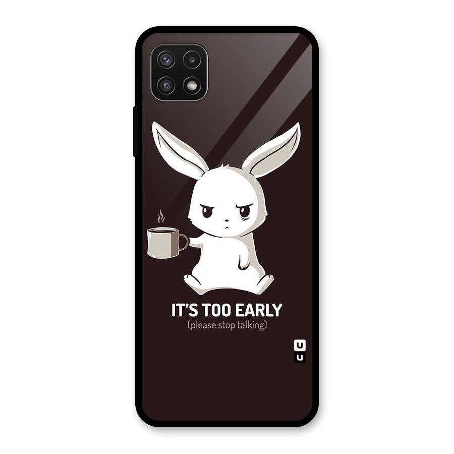 Bunny Early Glass Back Case for Galaxy A22 5G