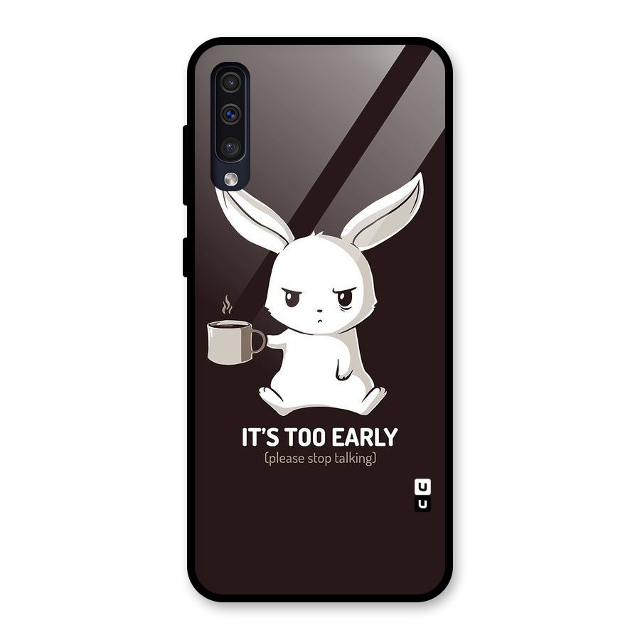 Bunny Early Glass Back Case for Galaxy A50