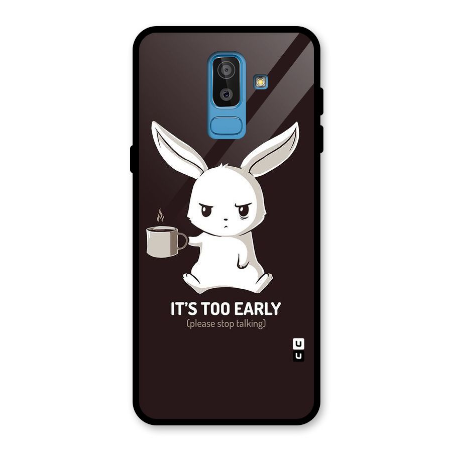 Bunny Early Glass Back Case for Galaxy J8