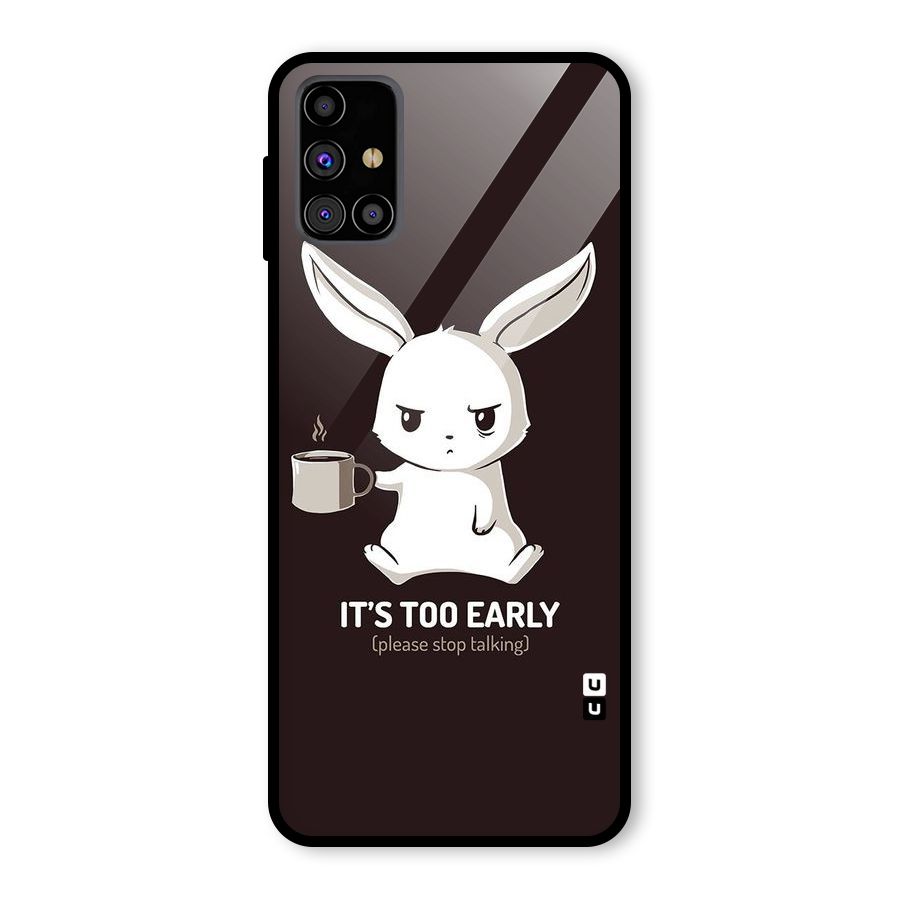 Bunny Early Glass Back Case for Galaxy M31s