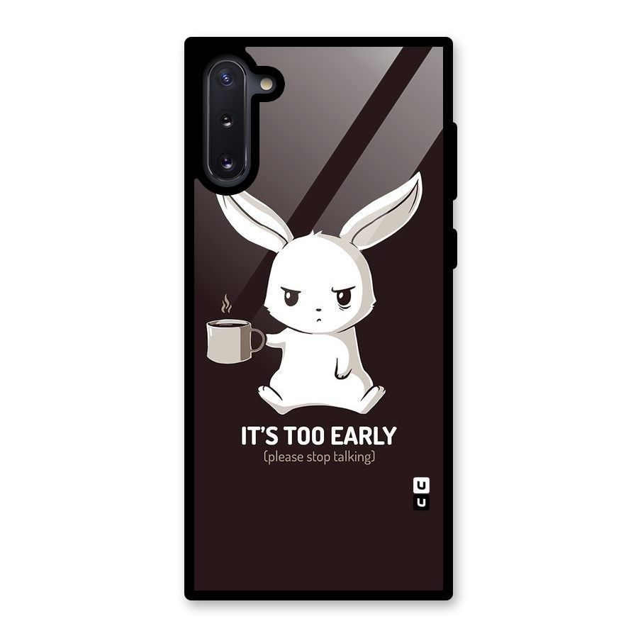 Bunny Early Glass Back Case for Galaxy Note 10