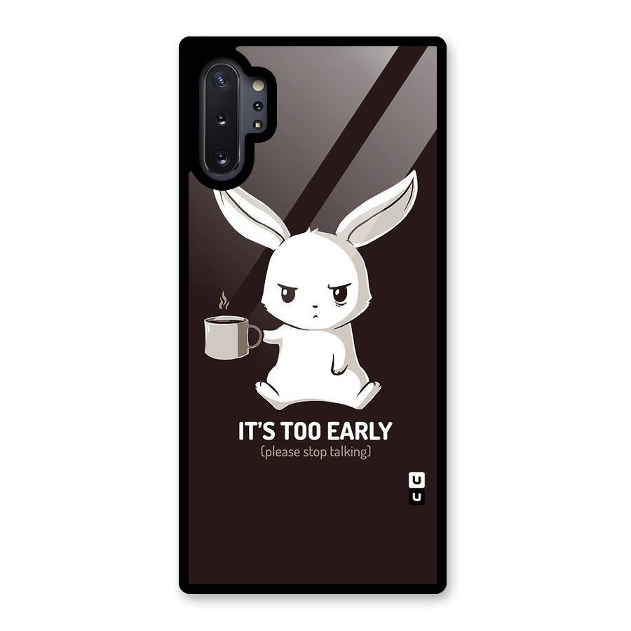 Bunny Early Glass Back Case for Galaxy Note 10 Plus