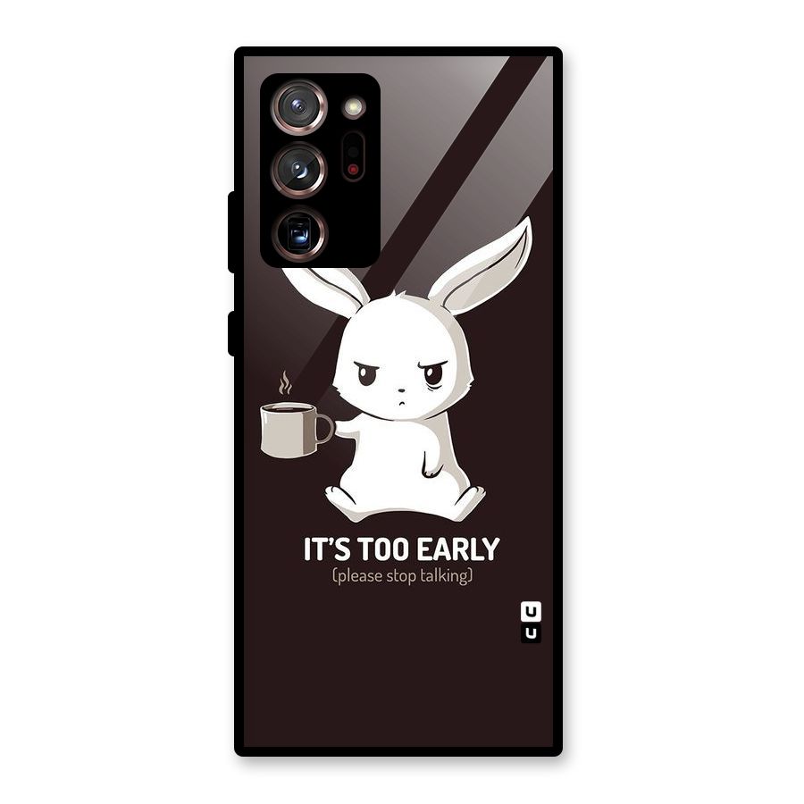 Bunny Early Glass Back Case for Galaxy Note 20 Ultra