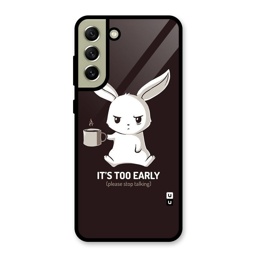 Bunny Early Glass Back Case for Galaxy S21 FE 5G