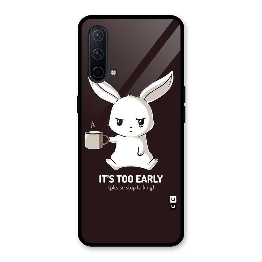 Bunny Early Glass Back Case for OnePlus Nord CE 5G